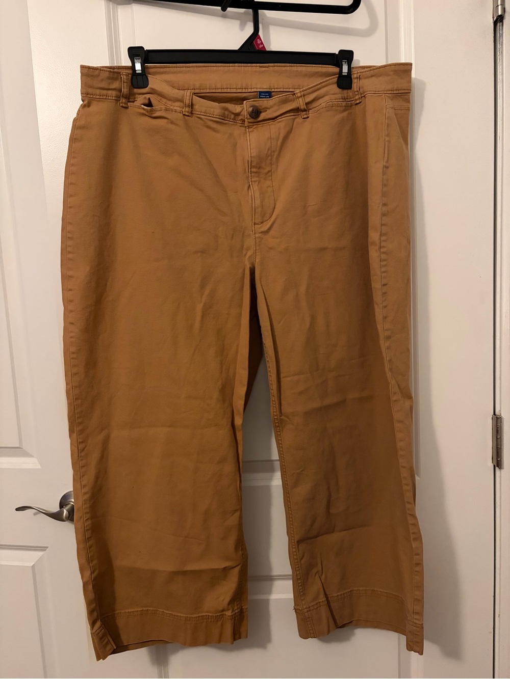 Women’s Casual Cotton Chino Pants - Brown/Tan